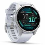Garmin - fenix 8 (43mm) steinwei�/silber