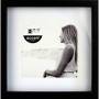Nielsen Design - Nielsen Aura schwarz 20x20 Holz inkl. Passepartout 1115000