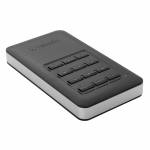 Verbatim - SSD 256GB Verbatim Store'n Go 2,5 Secure USB 3.1 schwarz extern retail