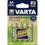 Varta Recharge Accu Recycled 56816 -Batterie 4 X Aa-typ Nim - Cf4ricaricabili Recycled Aa 2100mah