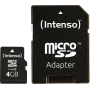 Intenso - microSDHC 4 GB, Speicherkarte