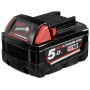 Milwaukee - M18B5 18V / 5.0 Ah Li-Ion Ersatzakku