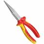 Knipex - Flachrundzange mit Schneide verchromt 200 mm