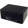 Dockingstation Lc-power Usb 3.0 2-bay 2, 5/ 3, 5hdd/ ssd + Hub 3