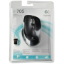 Logitech - Marathon Mouse M705 - Maus - Laser - drahtlos - 2,4 GHz - kabelloser Empf�nger (USB) - Schwarz/Grau (910-001950)