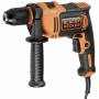 Black & Decker - Schlagbohrmaschine BEH710-QS (orange/schwarz, 710 Watt)