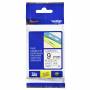 Broth. P - Schriftbandkassette Brother 9mm wei�/schwarz TZE221