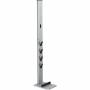 Xavax - Standfu�-Organizer f. Akku Staubsauger, silber 110235