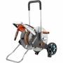 Gardena [hardware / electronic] Schlauchwagen Aquaroll M Easy - AquaRoll M Easy Metall Set - Schlauchwagen - 25,0m - Schwarz, Silber, orange (18547-20)