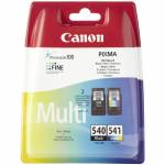 Canon - PG-540 / CL-541 Multipack - Druckerpatrone - 1 x Schwarz, Farbe (Cyan, Magenta, Gelb) (5225B006) [EURO-Version]