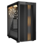 Be Quiet - Pure Base 500DX - Tower - ATX - ohne Netzteil (ATX / PS/2) - Schwarz - USB/Audio (BGW37)