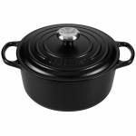 Le Creuset - Signature Br�ter rund 24 cm schwarz