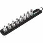 Wera - Zyklop Bitnuss-Satz Belt B2, Innensechskant, 3/8, 8-teilig, Steckschl�ssel