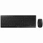 Cherry - Tastatur und Maus Set Stream Desktop RF Wireless Black QWERTZ DE [DE-Version, German Keyboard]