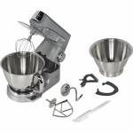 Kenwood - KVC85.004SI Titanium Chef Baker K�chenmaschine Silber (R�hrsch�sselkapazit�t: 5 Liter, 1200 Watt) (KVC85.004