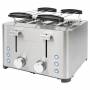 Profi Cook - Toaster PC-TA 1252 (edelstahl, 1.500 Watt, f�r 4 Scheiben Toast)