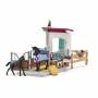 Schleich - Horse Club Pferdebox mit Stute und Fohlen, Spielfigur