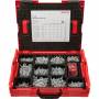 Fischer - L-BOXX 102 PowerFast II Pan-Head (silber, 1801-teilig, mit Profi-Bitset)