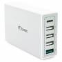Fantec - FANTEC QC3-A51 Quick Charge 3.0 40W 5 USB Ports wei�