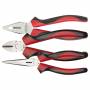Gedore Red - red Zangen-Satz 2K-Griff, 3-teilig (rot/schwarz)