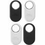 Samsung - Galaxy SmartTag2 4er-Pack Schwarz/Wei� - Bluetooth Anti-Verlust-Tracker IP67