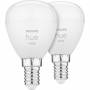 Philips - Hue LED 灯泡 E14 5 件套，7W 470lm 白色光泽