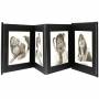 Deknudt - Leporello schw. 8x10x15 Kunstleder 8 Bilder A66DC2 8PH