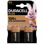 Duracell - Plus (2 St�ck, E-Block (9-Volt-Block))