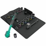 Wera - 8100 SB 12 Zyklop Comfort-Knarrensatz, 3/8, Werkzeug-Set
