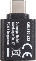 &nbsp;"Schwaiger-USB-Adapter USB3.1C->USB3.0A schwarz-Schwaiger-Adapter/Cable"
