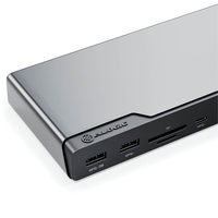 Alogic - Dockingstation USB-C 16 in 1 Quad Display 85W PD