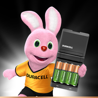 Duracell - Ladeger�t CEF27 inkl. 2x AA 1300mAh 2x AAA 750mAh