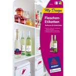 Avery - Zweckform My Design Flaschen-Etiketten - Etiketten - 90 x 120 mm - 20 Etikett(en) (5 Bogen x 4) (MD4001)