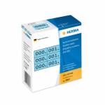 Herma -Self-adhesive Number Labels -Blau Schwarz -10 X 2 - Numbernetic。3x 自动关闭 10x22 mm 蓝色/黑色