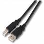 Efb-elektronik - USB2.0 Anschlusskabel A-B,St.-St.,3m,schwarz,Classic