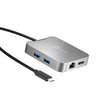 J5 Create - JCD391-N 4K60 Elite USB-C� PD Multi-Port Adapter - Kabelgebunden - USB 3.2 Gen 1 (3.1 Gen 1) Type-C - 85 W - 10,100,1000 Mbit/s 