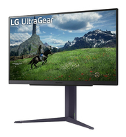 Lg - Ultragear 27GS85Q-B Gaming-PC-Monitor 27 Zoll - IPS-Panel QHD-Aufl�sung (2560 x 1440), 1 ms 180 Hz (200 Hz O/C), DisplayHDR