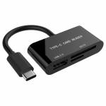 Gembird - Gembird UHB-CR3-02 card reader USB 3.2 Gen 1 (3.1 Gen 1) Type-C Black