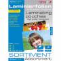 Genie - GENIE Laminiertaschen 100 Sortimentspack - Folien