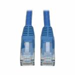 Tripp - N201-002-BL Cat6-Gigabit-Ethernet-Kabel (UTP) hakenlos - anvulkanisiert (RJ45 Stecker/Stecker) - Blau - 0,61 m (N201-002-BL)