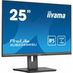 Iiyama - 63,36cm/25 (1920x1200) iiyama Prolite XUB2595WSU-B5 LED IPS 16:10 4ms VGA HDMI DP USB LS Pivot Black