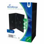 Mediarange - DVD Leerbox 4er DVD Box 5 St�ck