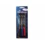 Mediarange - CD-Beschriftungsmarker 3 St�ck Rot/Schwarz/Blau
