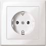 Merten - MEG2301-1419 Steckdose Typ F Wei� (MEG2301-1419)