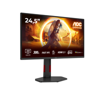 Aoc - Gaming Q25G4SR LED-Monitor 63.5 cm (25) (24.5 sichtbar) - 2560 x 1440 QHD @ 300 Hz - IPS - 400 cd/m� - 1000:1 - DisplayHDR 400