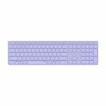 Rapoo - E9800M Tastatur RF Wireless + Bluetooth QWERTZ Deutsch Lila (00220285) [DE-Version, German Keyboard]
