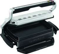 Tefal - OptiGrill XL GC724D (edelstahl (geb�rstet)/schwarz, 2.000 Watt)