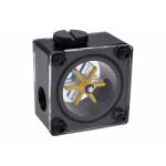 Alphacool - Eisfl�gel Durchflussanzeiger G1/4 Eckig - Acetal