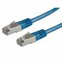 Value - S/FTP-(PiMF-)Patchkabel konf. Kat. 6, blau 10,0 m (21.99.1384)