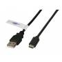 Efb - USB2.0 Anschlusskabel A-C,St.-St.,1m,schwarz,Premium